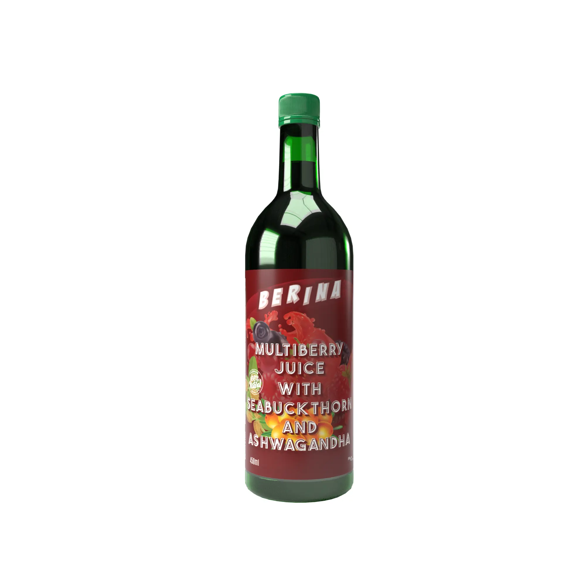 Multiberry Juice With Seabuckthron & Ashwagandha 450ml
